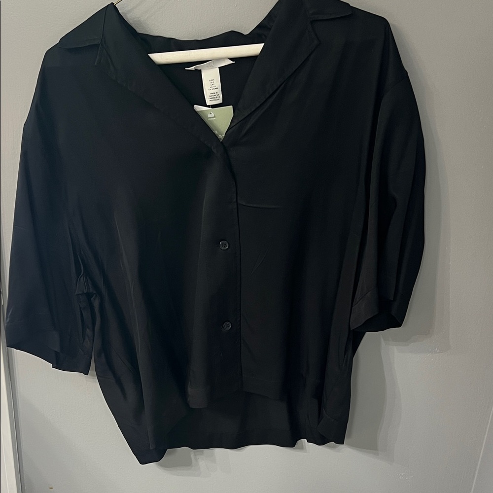 H&M Black Blouse